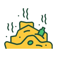 Open dump